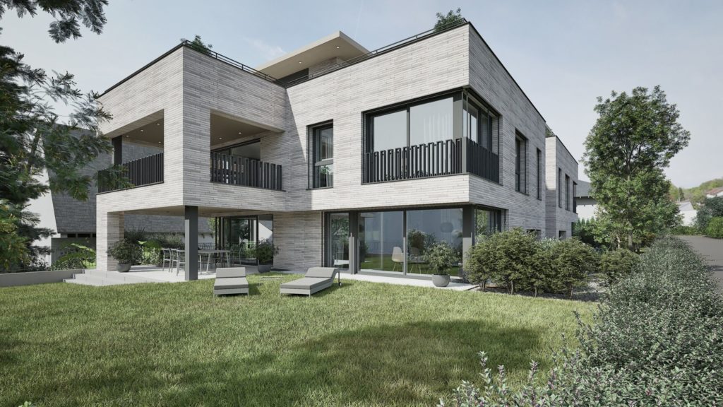 4.5-Zimmer-Maisonette-Gartenwohnung in Oberwil BL - W2 Garten 1