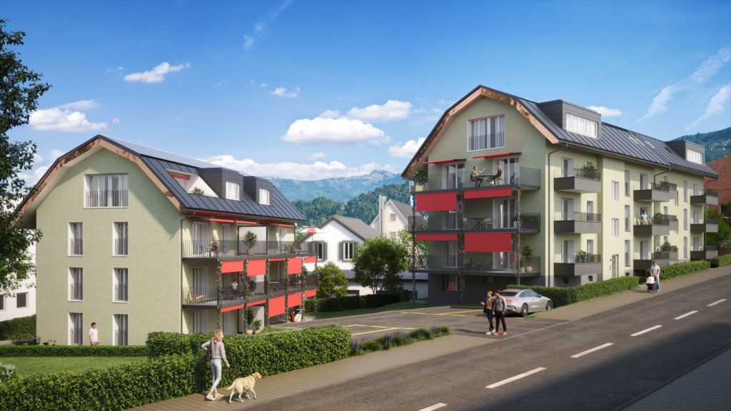 Coming soon: 2.5-Zimmer-Mietwohnung in Richterswil - Visualisierung