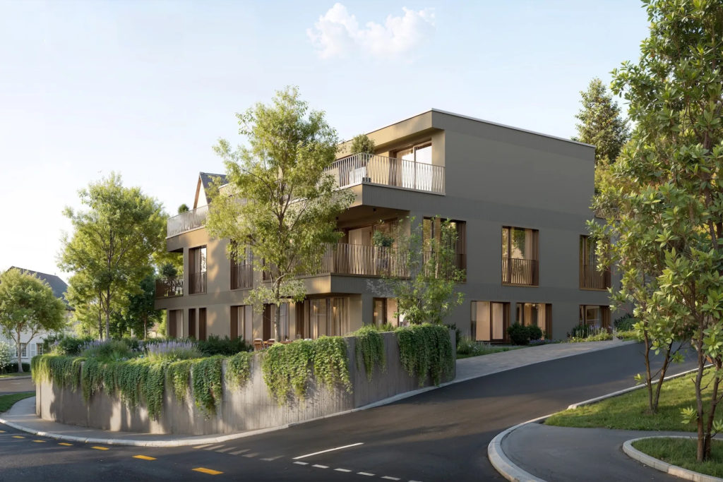 Exklusive Wohnungen in Männedorf mit Seeblick - Inizia_Aufdorfstrasse35_14Exterior_QuatreCaps_2026-09-11-121808_kdom_7d58da77c26c7611120312edc2ca391c
