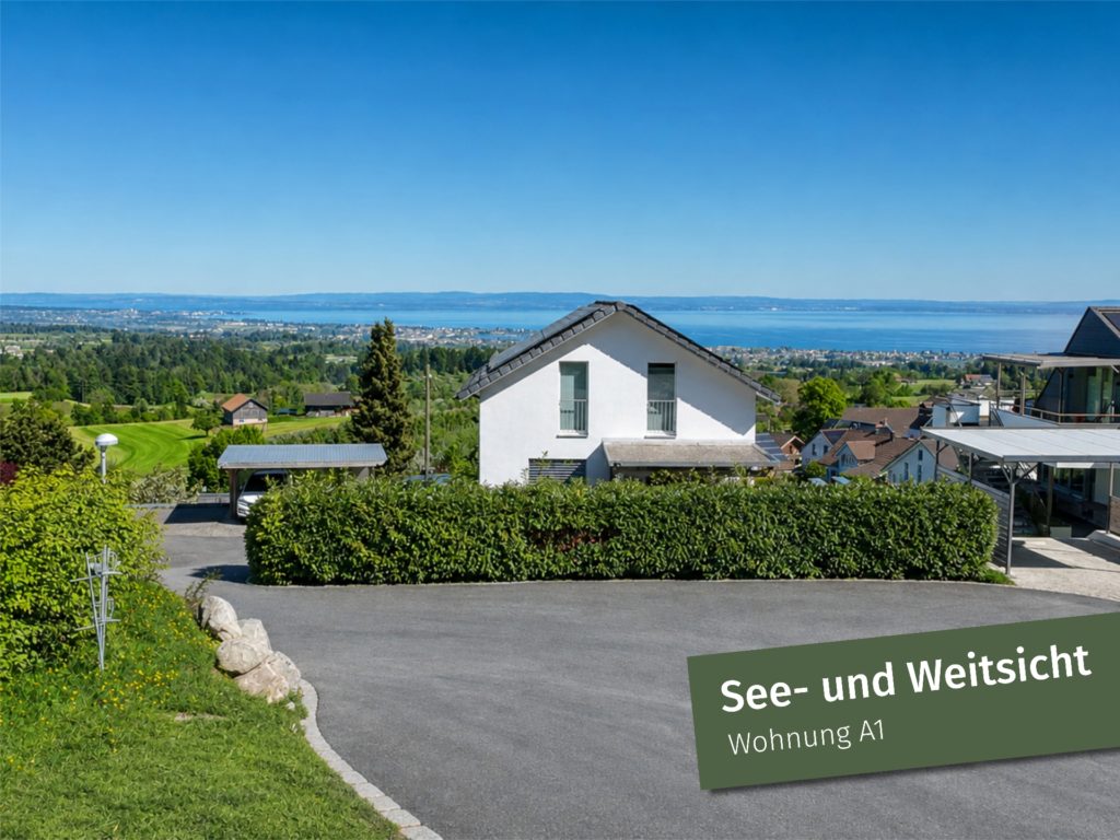 Terrazza – exklusive 5.5-Zimmer-Terrassenwohnung mit Seesicht - Titelbild mit Banner