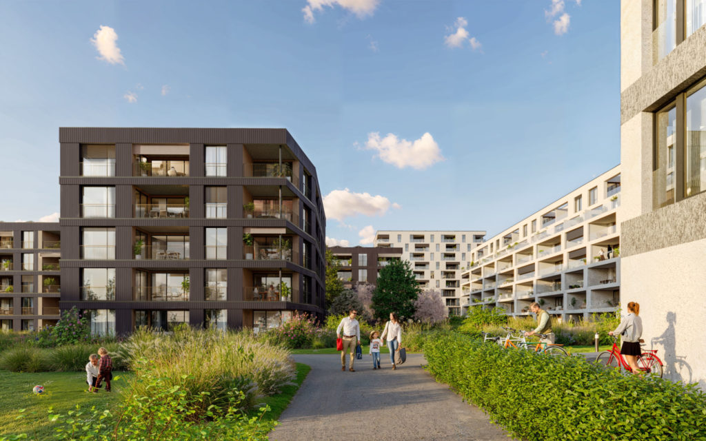 The Park - Wohneigentum in Steinhausen - Aussenvisualisierung