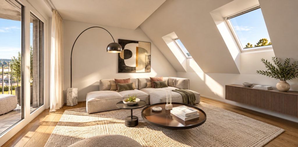 4.5-Zimmer-Dachmaisonette im Dorfzentrum von Neftenbach -  Bild 2