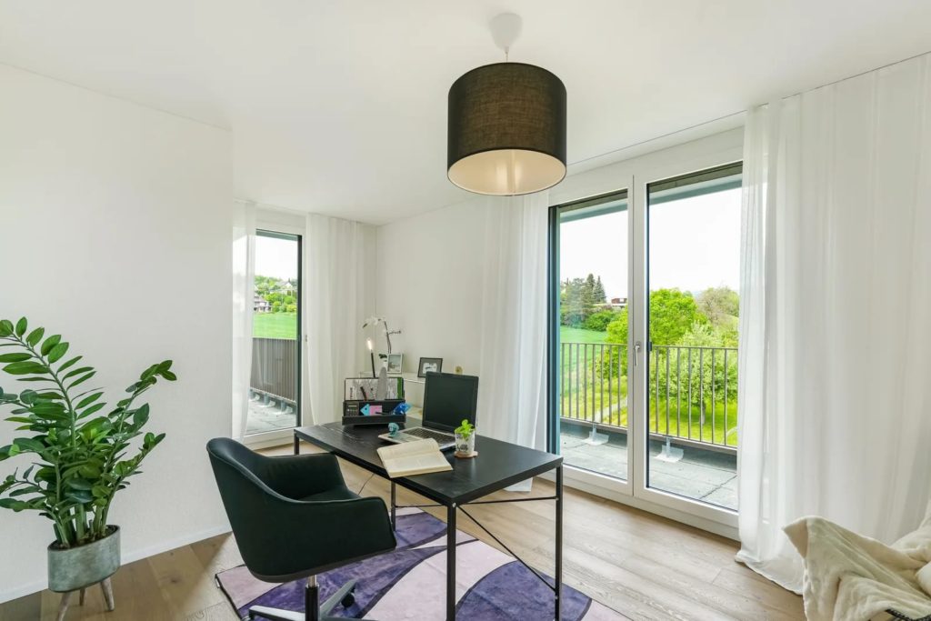 Attikawohnung mit viel Privatsphäre, Blick ins Grüne und 97 m² Terrasse -  Bild 8
