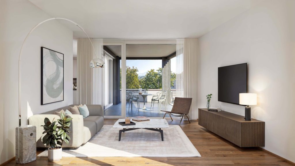 Heute kaufen, in einem Jahr bereits beziehen: Die letzte verfügbare 4.5-Zimmer-Neubauwohnung im BLICKFANG Steinhausen -  Bild 3