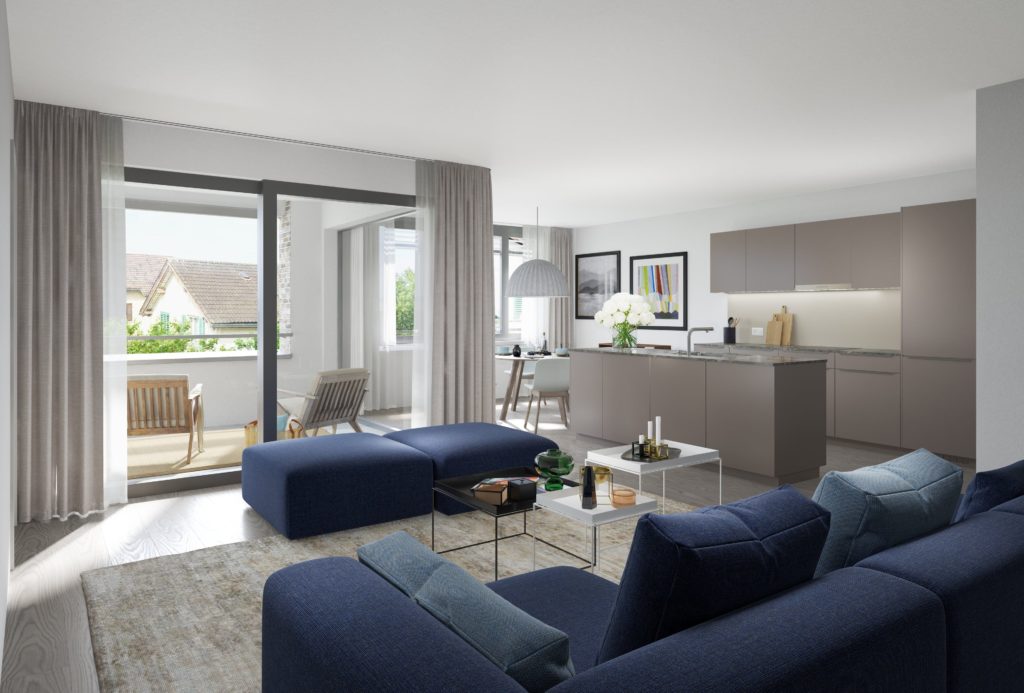 Ankommen. Aufatmen. Zuhause sein. - Stilvolle 3.5-Zimmer-Wohnung in Baar -  Bild 5