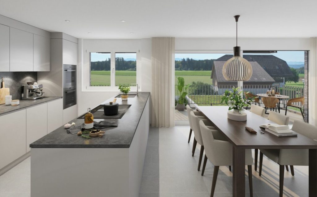 Ruhe, Sonne und Weitblick: komfortables Neubauwohnen «i de Breiti» - Bild 4