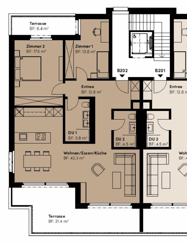 Ruhe, Sonne und Weitblick: komfortables Neubauwohnen «i de Breiti» - Bild 5