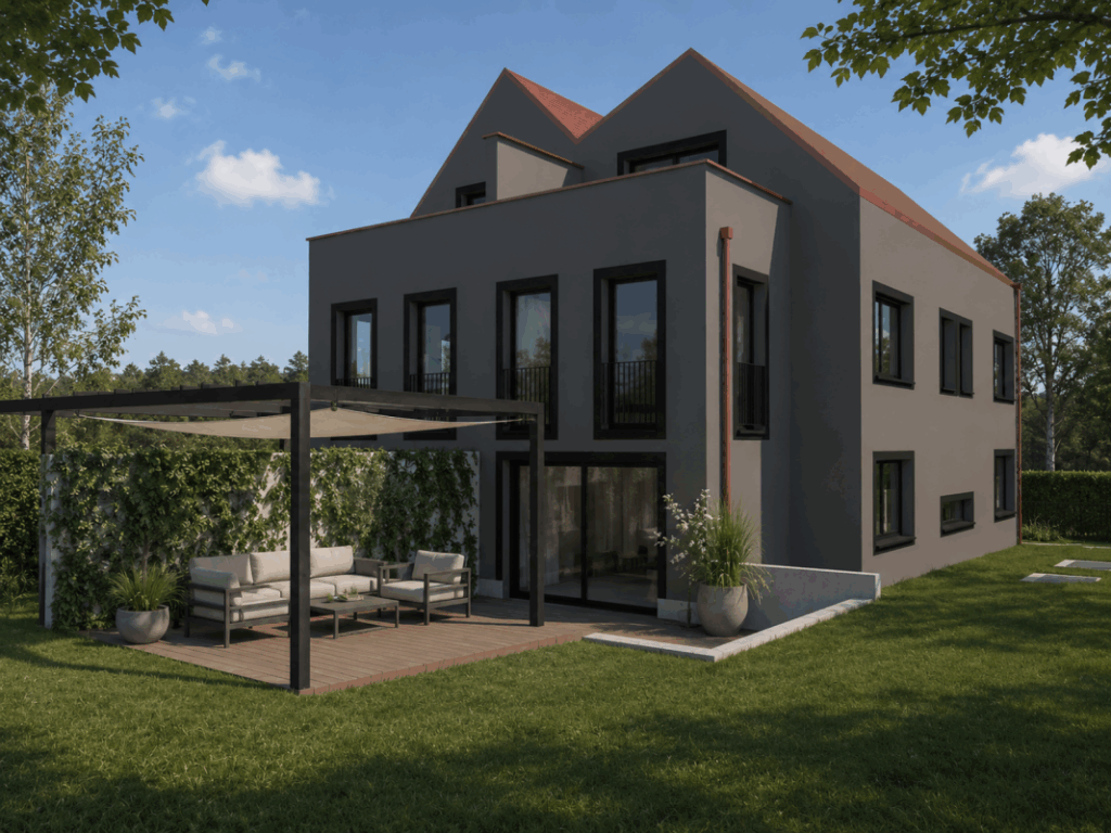 Projektankündigung - Doppel-Einfamilienhaus -  Bild 1