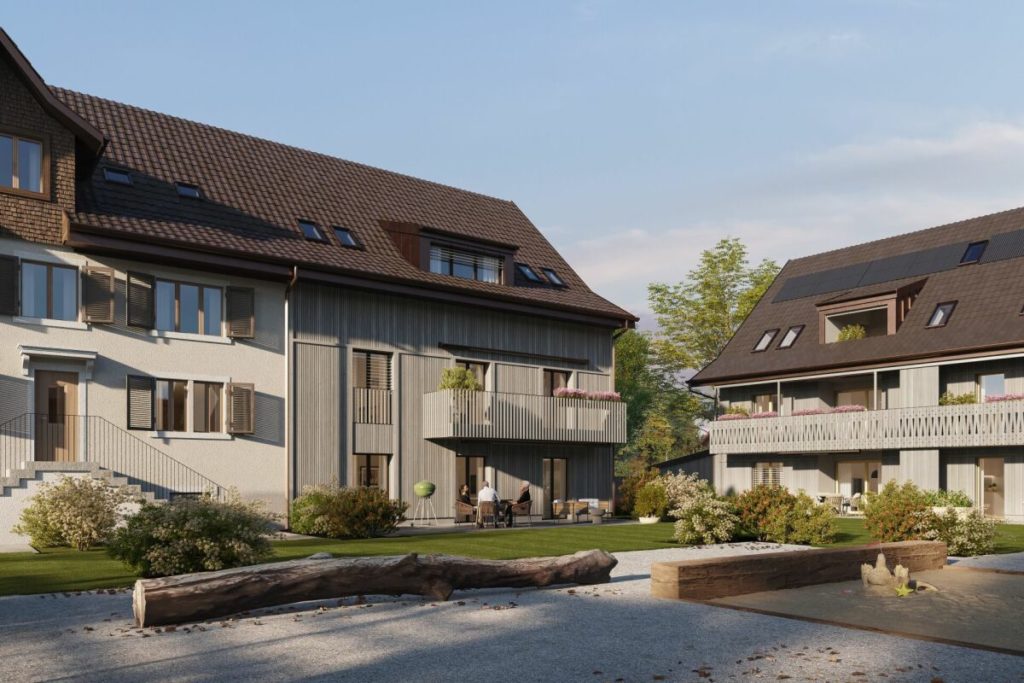 Bezug ab Dezember 2026 möglich! «Dorf Ottikon»: Freiraum und Wohnauswahl in einzigartigem Ensemble -  Bild 1