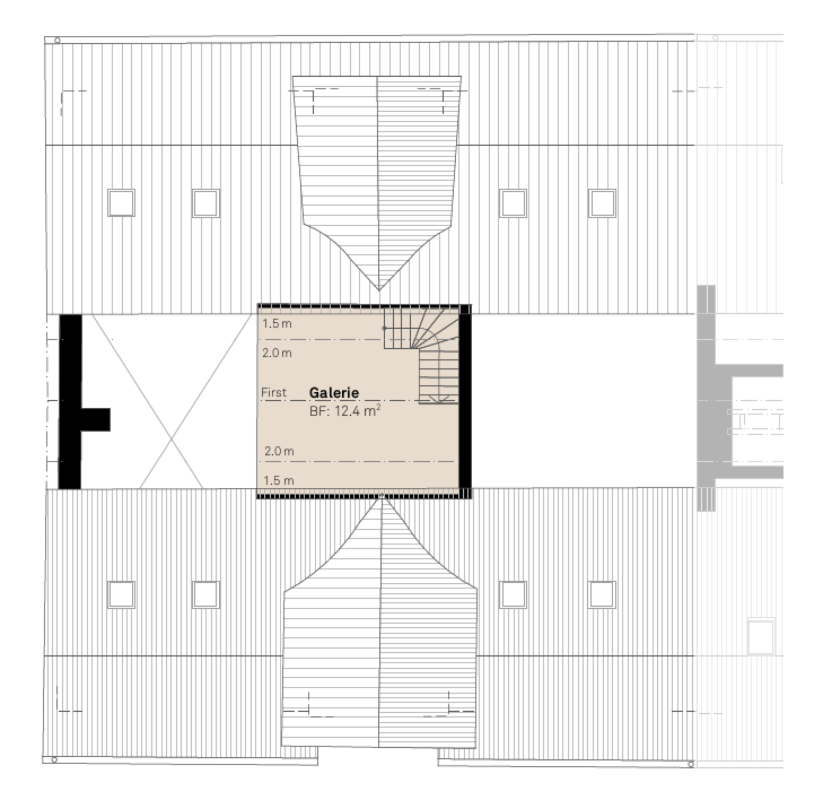 BAUSTART IST ERFOLGT «Dorf Ottikon»: Freiraum und Wohnauswahl in einzigartigem Ensemble - 2. Dachgeschoss