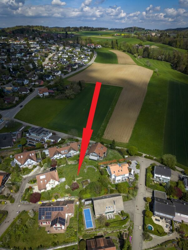 Exklusives Bauland im Grossäcker in Birchwil-Nürensdorf -  Bild 1