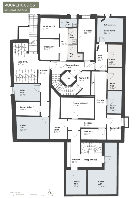 BAUSTART IST ERFOLGT! 7.5 Zimmer-Wohnung MFH Haus Ost Puurehuus Wermatswil - Bild 9