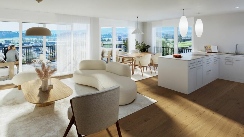 BAUSTART IST ERFOLGT! Moderne Skulptur mit Weitsicht: Neubauwohnungen am Galtberg - Bild 9