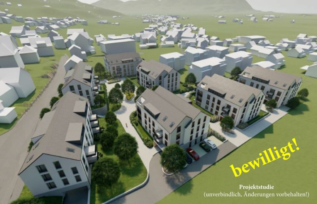 Ankündigung Neubauprojekt in Benken SG - bewilligt! - Bild 1