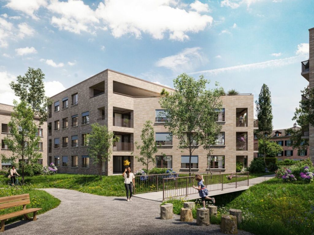 Wohntraum mit Weitblick - exklusive 5.5 Zimmerwohnung mit Dachterrasse - Aussenansicht Haus 73