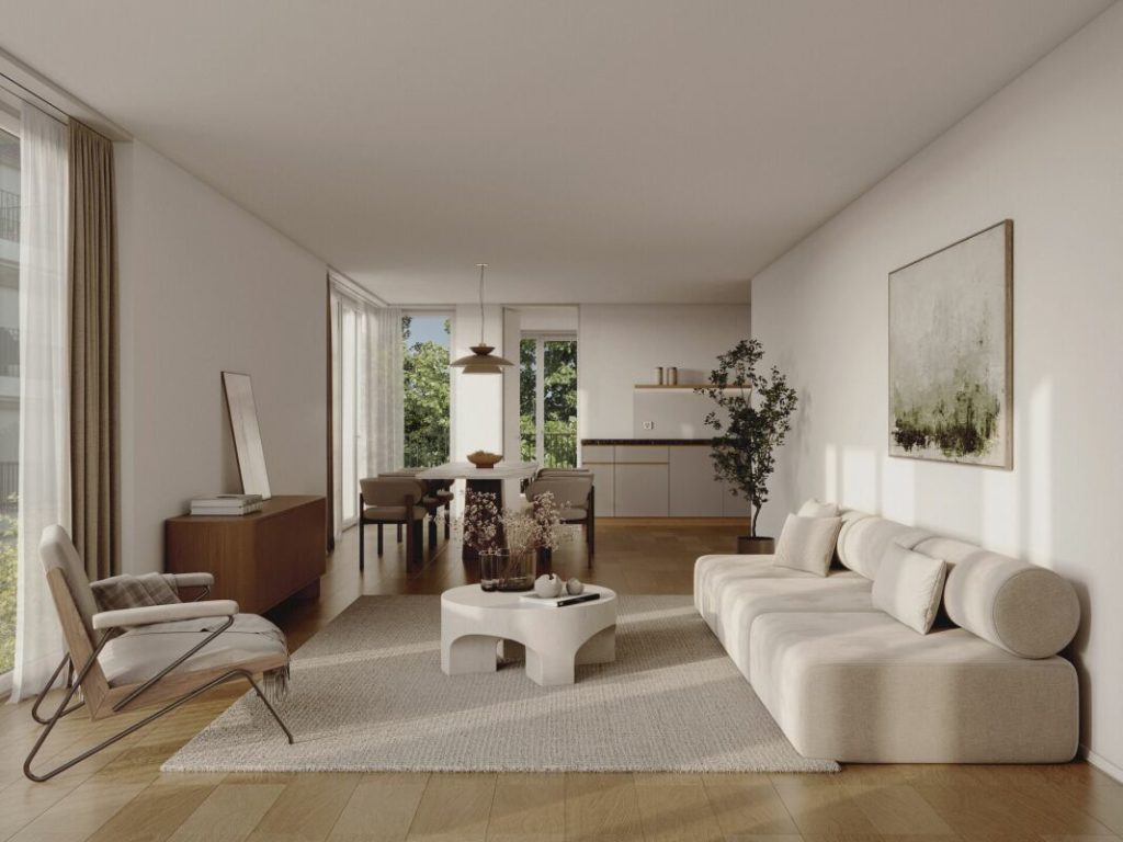 Moderne 4.5 Zimmer-Wohnung im ruhigen Quartier -  Bild 1