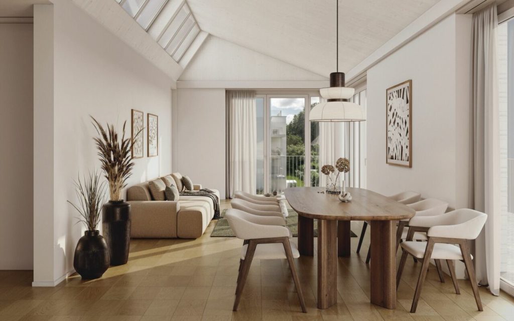 Einzigartige 3.5 Zimmer-Attikawohnung mit überhohen Räumen -  Bild 1