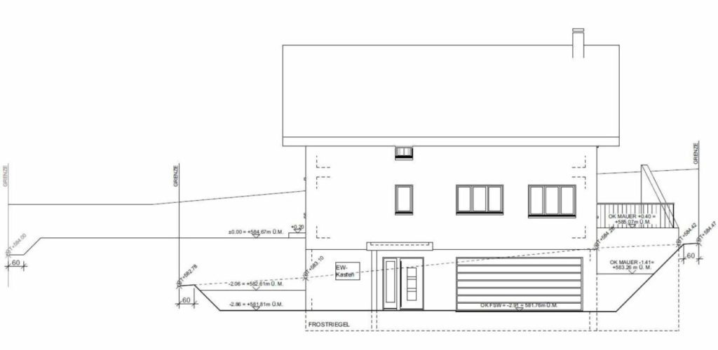 Zu verkaufen in 9546 Tuttwil bei Wängi, neues freistehendes 6½ Zi.-EFH, mit Doppelgarage, an ruhiger, sonniger Lage /Massivbau ! - Bild 7