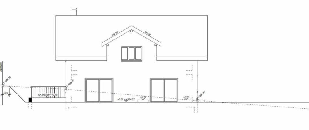 Zu verkaufen in 9546 Tuttwil bei Wängi, neues freistehendes 6½ Zi.-EFH, mit Doppelgarage, an ruhiger, sonniger Lage /Massivbau ! - Bild 9