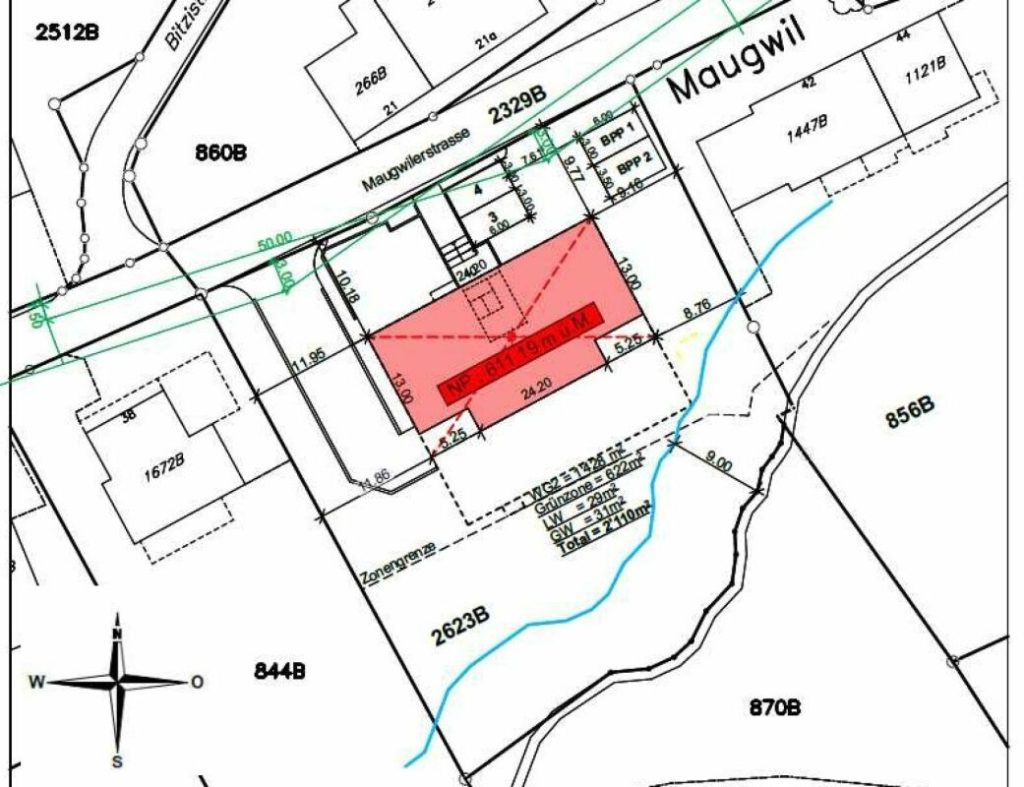 Zu verkaufen 4½ Zi.-Whg., an der Maugwilerstrasse 40 in 9552 Maugwil bei Bronschhofen, naturverbundene Lage /Steuerfuss 9500 Wil ! -  Bild 3