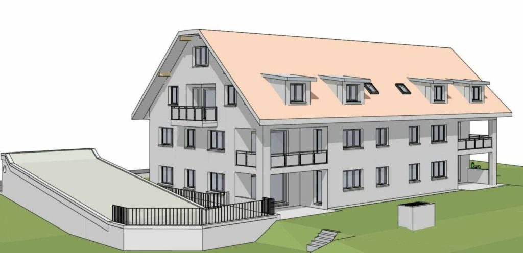 Zu verkaufen 4½ Zi.-Maisonettewhg., an der Maugwilerstrasse 40 in 9552 Maugwil bei Bronschhofen /150 m2 Wohnfläche, naturverbundene Lage /Steuerfuss 9500 Wil ! -  Bild 1