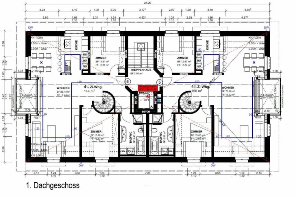 Zu verkaufen 4½ Zi.-Whg., an der Maugwilerstrasse 40 in 9552 Maugwil bei Bronschhofen, naturverbundene Lage /Steuerfuss 9500 Wil ! -  Bild 6