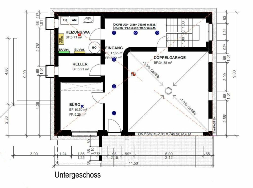 Zu vermieten per 1. Juli 2026, neues freistehendes 6½ Zi.-EFH, mit Doppelagarage, am Vorderen Rebweg 1 in 9534 Gähwil. Grosszügige Raumeinteilung mit 190 m2 Wfl. - Bild 3