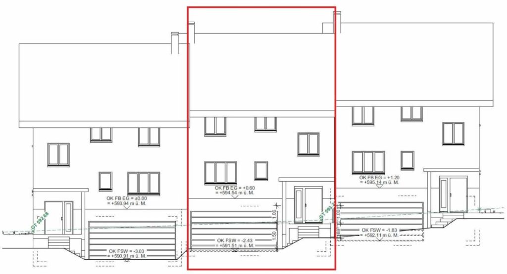 Zu verkaufen in 8362 Itaslen bei Balterswil, neues 5½ Zi.-EFH, an unverbaubarer Lage angrenzend an Landwirtschaftszone, mit Weitsicht auf Wiese ! -  Bild 8