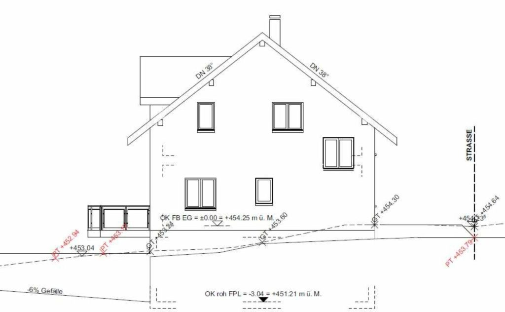 Zu verkaufen bei 8556 Wigoltingen, neues freistehendes 6½ Zi.-EFH am Südhang, an ruhiger, sonniger Lage mit Weitsicht /Massivbau ! - Bild 10