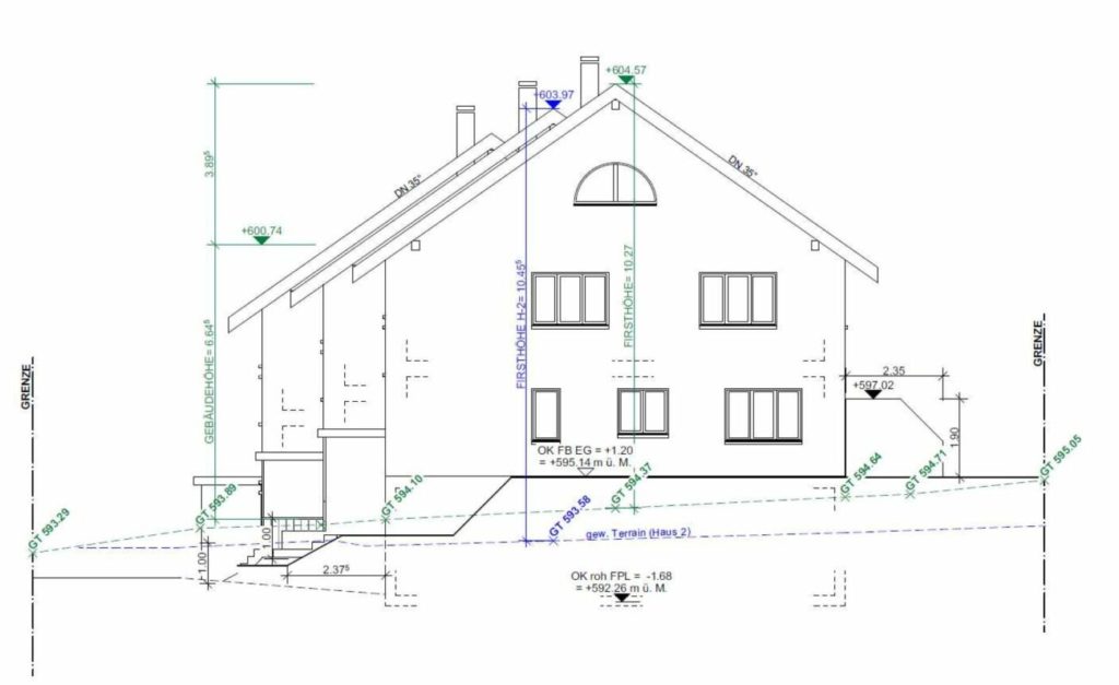 Zu verkaufen in 8362 Itaslen bei Balterswil, neues 5½ Zi.-EFH, an unverbaubarer Lage angrenzend an Landwirtschaftszone, mit Weitsicht auf Wiese ! -  Bild 11