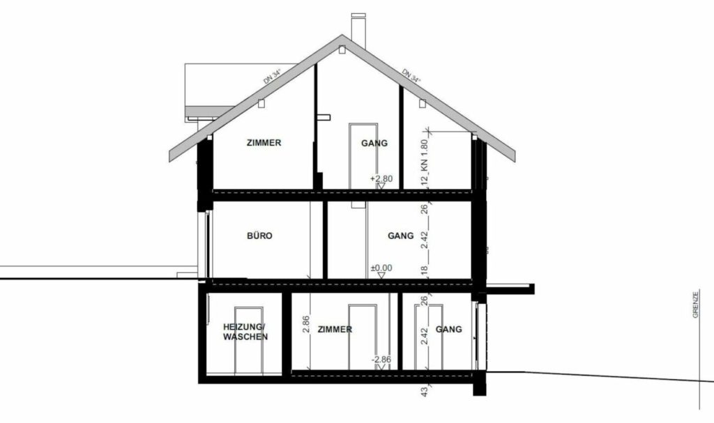 Zu verkaufen in 9546 Tuttwil bei Wängi, neues freistehendes 6½ Zi.-EFH, mit Doppelgarage, an ruhiger, sonniger Lage /Massivbau ! - Bild 6