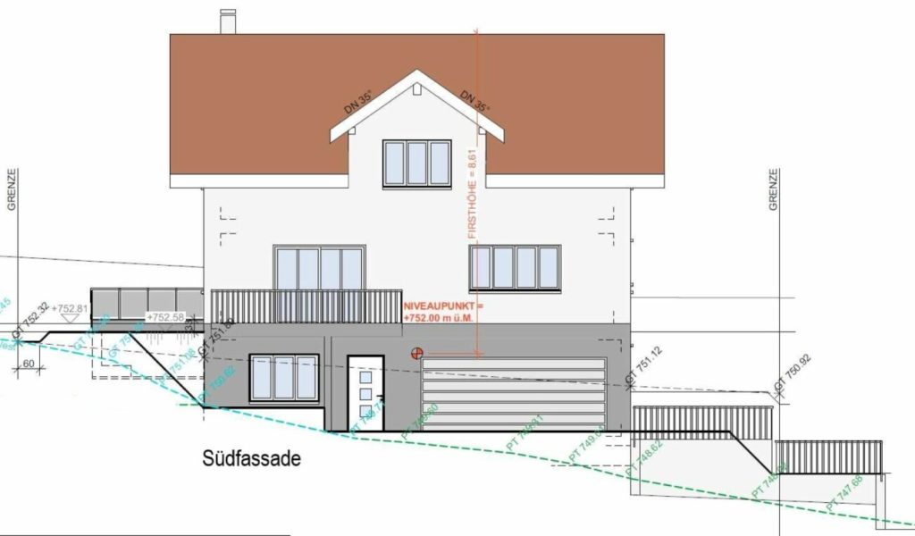 Zu vermieten per 1. Juli 2026, neues freistehendes 6½ Zi.-EFH, mit Doppelagarage, am Vorderen Rebweg 1 in 9534 Gähwil. Grosszügige Raumeinteilung mit 190 m2 Wfl. - Bild 9