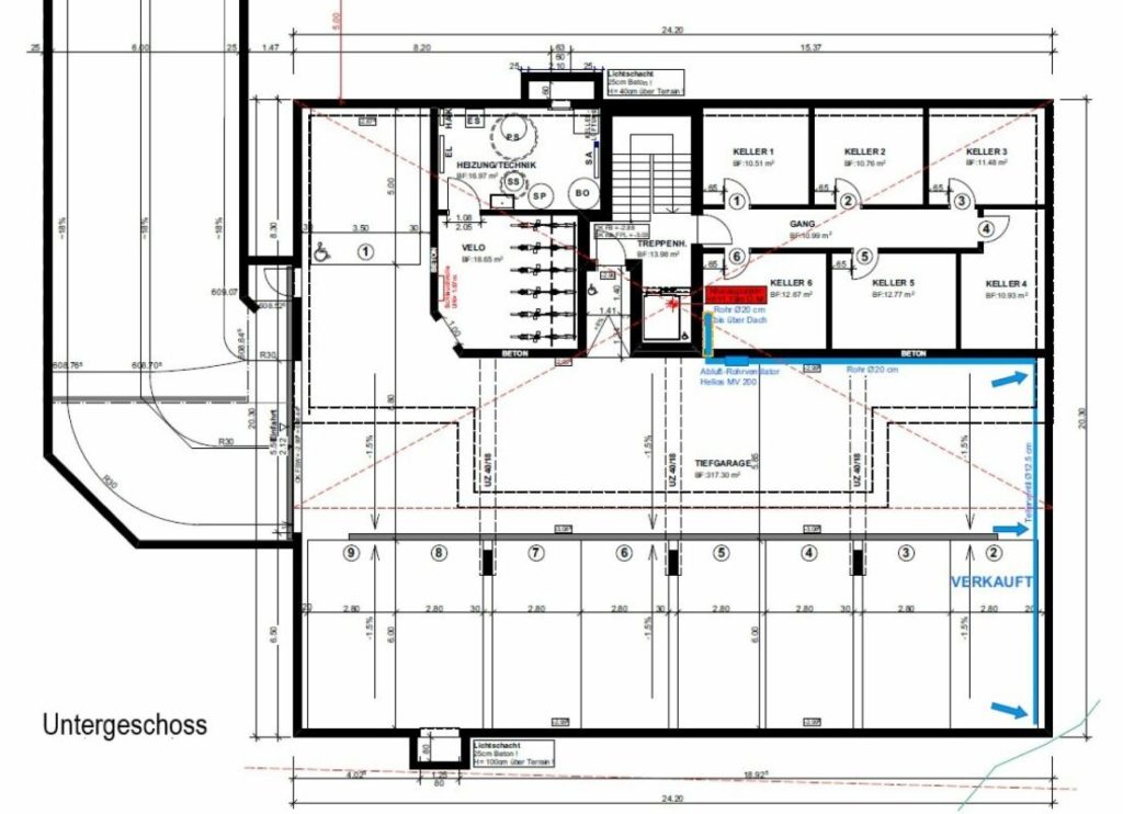 Zu verkaufen 3½ Zi.-Whg., an der Maugwilerstrasse 40 in 9552 Maugwil /103 m2 Wohnfläche, naturverbundene Lage  /Steuerfuss 9500 Wil ! - Bild 3