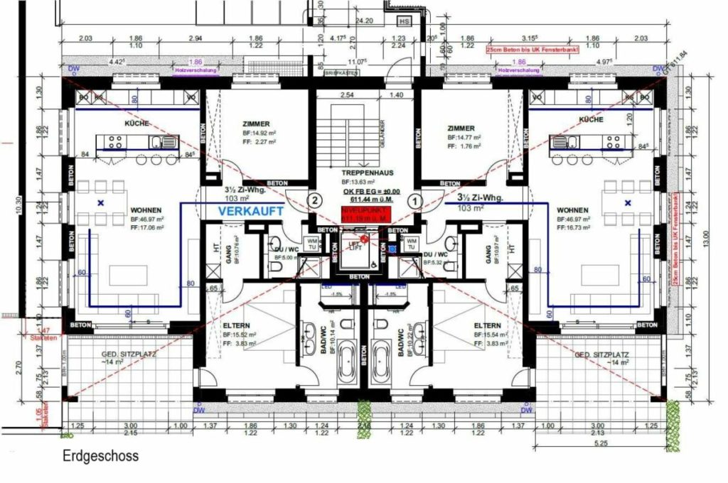 Zu verkaufen 3½ Zi.-Whg., an der Maugwilerstrasse 40 in 9552 Maugwil / 103 m2 Wohnfläche (Steuerfuss 9500 Wil) - Bild 4