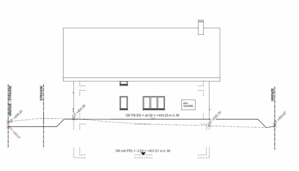 Zu verkaufen bei 8556 Wigoltingen, neues freistehendes 6½ Zi.-EFH am Südhang, an ruhiger, sonniger Lage mit Weitsicht /Massivbau ! - Bild 9