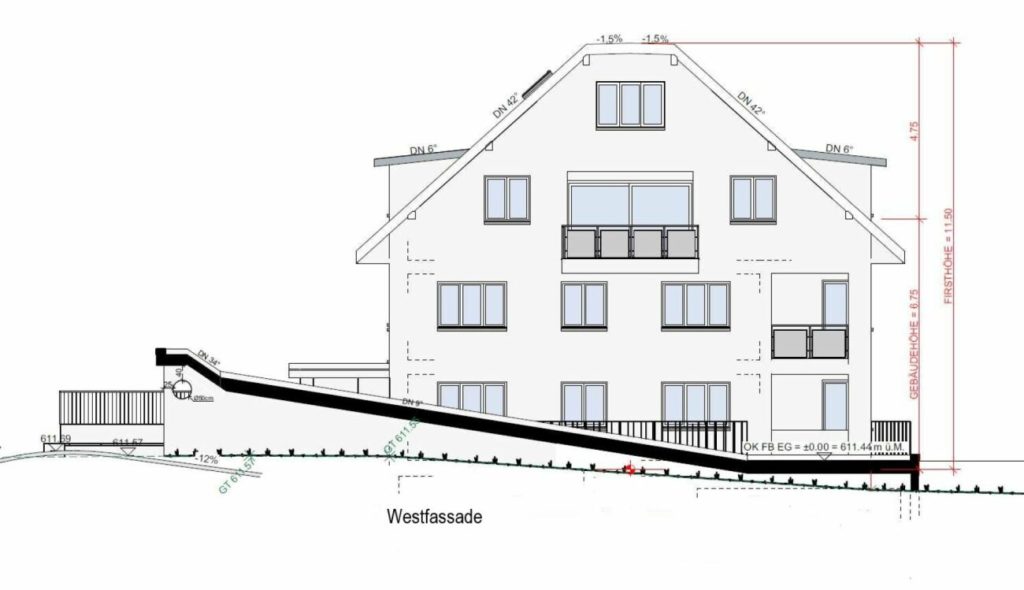 Zu verkaufen 4½ Zi.-Whg., an der Maugwilerstrasse 40 in 9552 Maugwil bei Bronschhofen, naturverbundene Lage /Steuerfuss 9500 Wil ! -  Bild 12