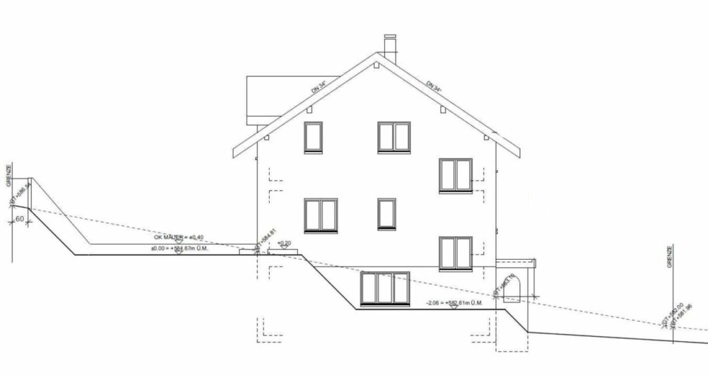 Zu verkaufen in 9546 Tuttwil bei Wängi, neues freistehendes 6½ Zi.-EFH, mit Doppelgarage, an ruhiger, sonniger Lage /Massivbau ! - Bild 8