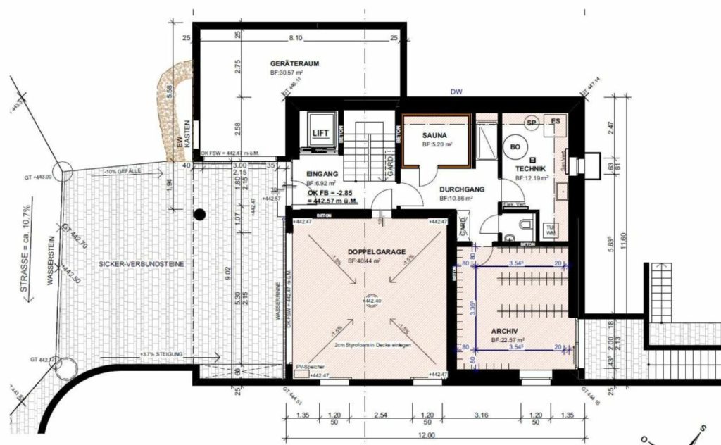 Zu vermieten in Mammern, angrenzend an Landwirtschaftszone, freistehendes 6½ Zi.-EFH mit Lift; An unverbaubarer Hanglage und Sicht auf See ! - Bild 4