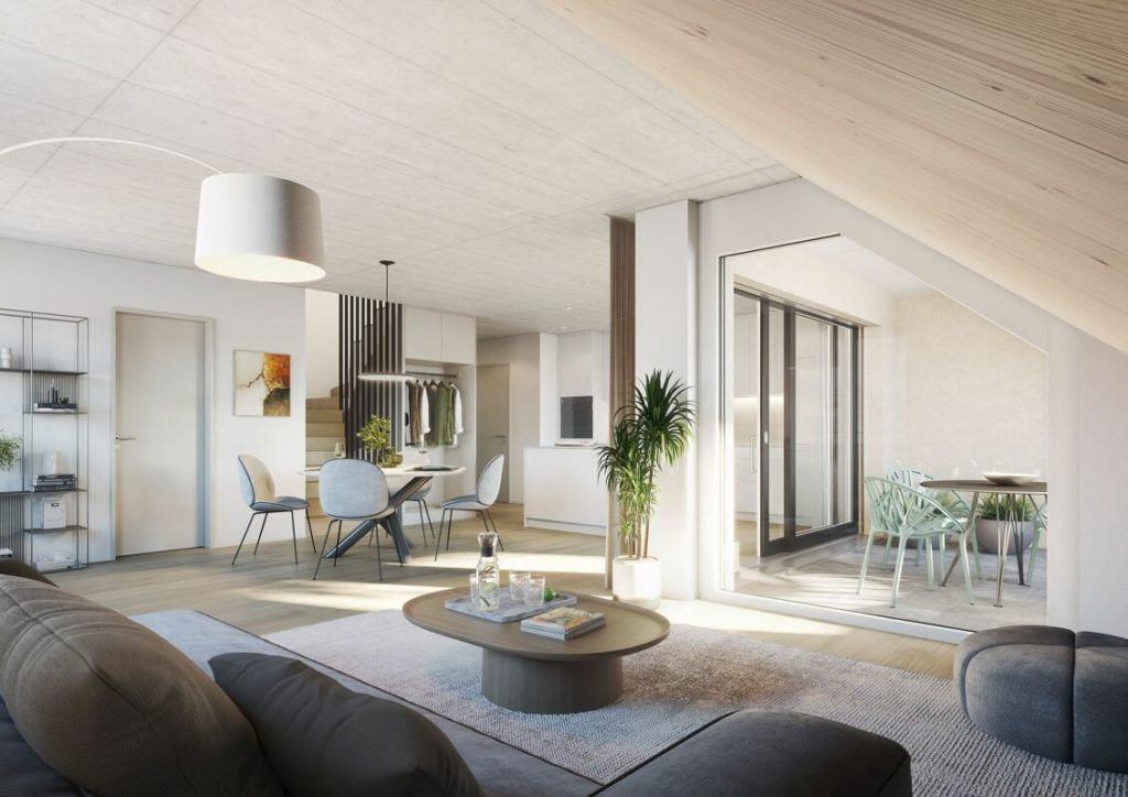 Elegante Dach-Maisonette an idyllischer, ruhiger Wohnlage - Bild 3