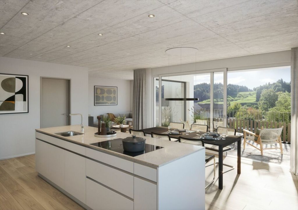 Dach-Maisonettwohnung in ruhiger, grüner Umgebung - Bild 4