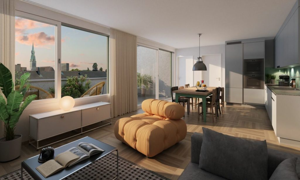 Moderne 2.5-Zimmerwohnung an attraktiver Lage in Zürich-Oerlikon - Bild 6