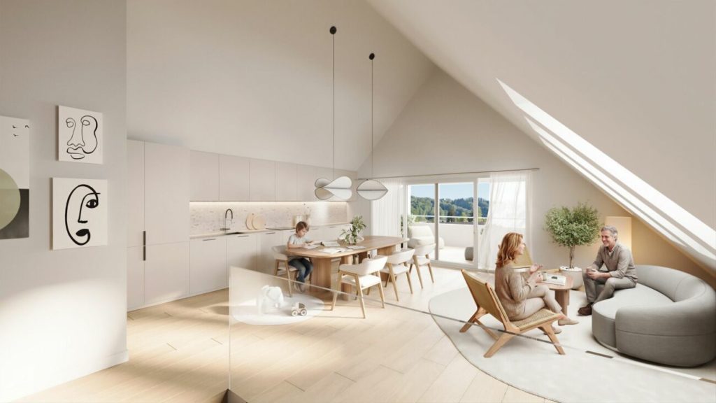 Exklusive Dachwohnung - mit Lift direkt in die Wohnung -  Bild 2
