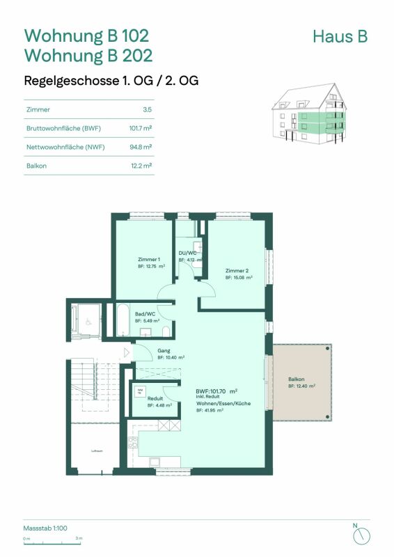 Naturnahes Wohnen mit schneller Verbindung in die Stadt - Bild 6