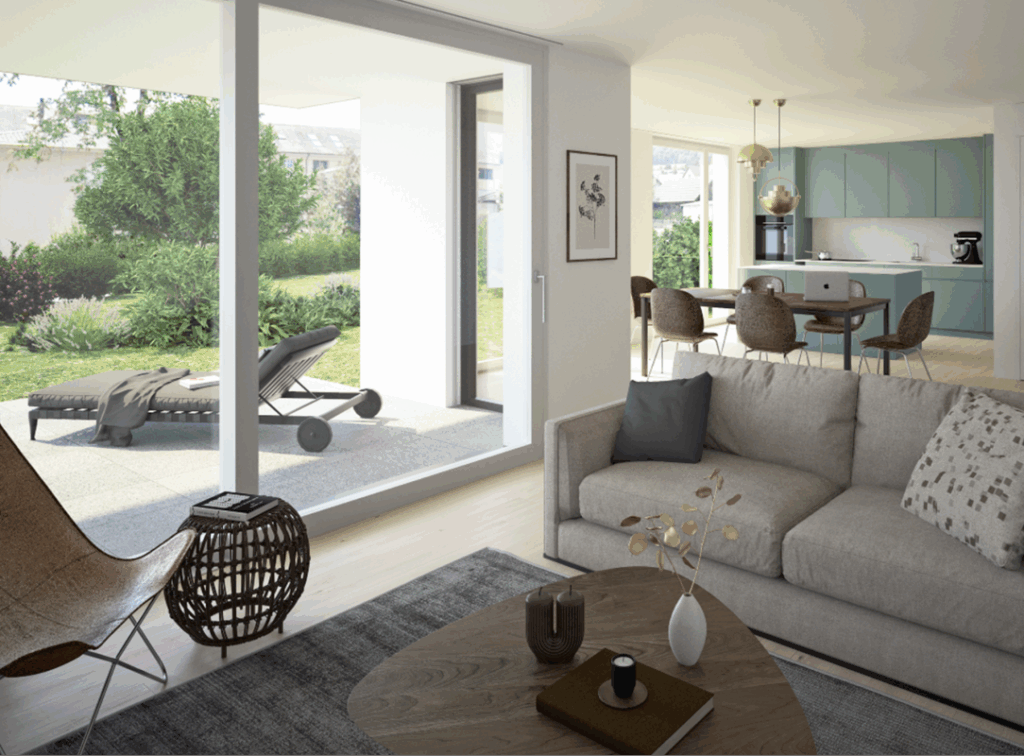 Sarmonie - Wo Harmonie lebt - 4.5 Zimmer Gartenwohnung 1.1 -  Bild 7