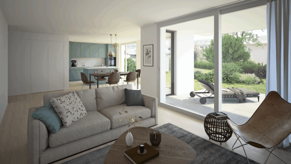 Sarmonie - Wo Harmonie lebt - 4.5 Zimmer Gartenwohnung 1.1 -  Bild 9