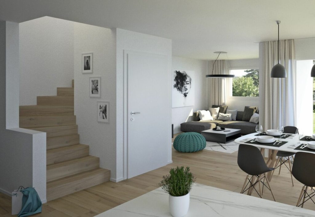 Einfamilienhäuser mit Garten und Tiefgarage, EFH 4 - Bild 2