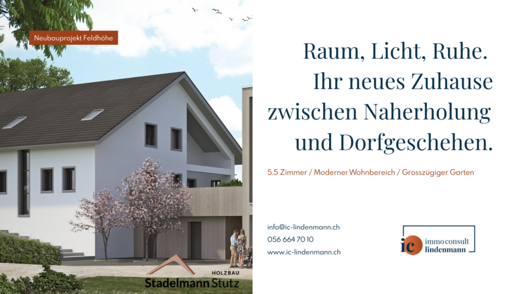 Haus F: Viel Raum und Höhe, mit Garten und Einstellhalle - Bild 10