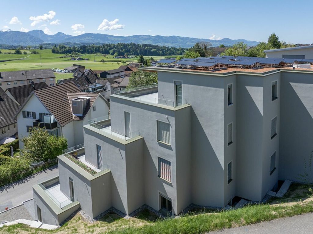 3.5 Zimmer-Neubau Eigentumswohnung (W2) - Ansicht von Nordost