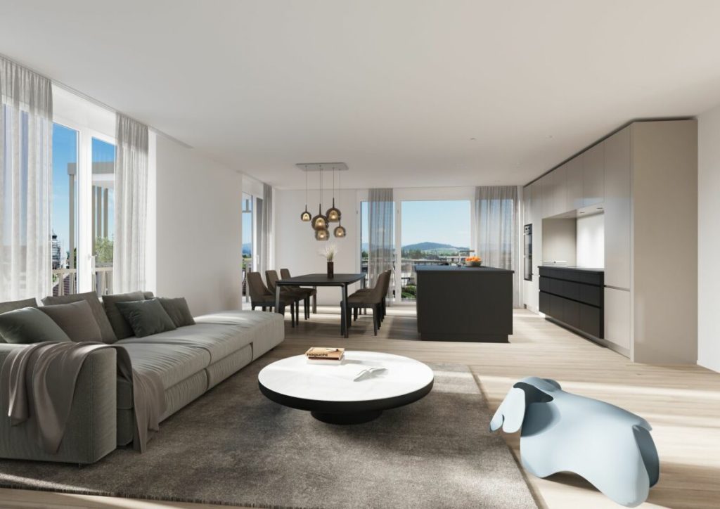 MFH Quadro Galgenen - 2.5 Zimmer Gartenwohnung - Bild 3