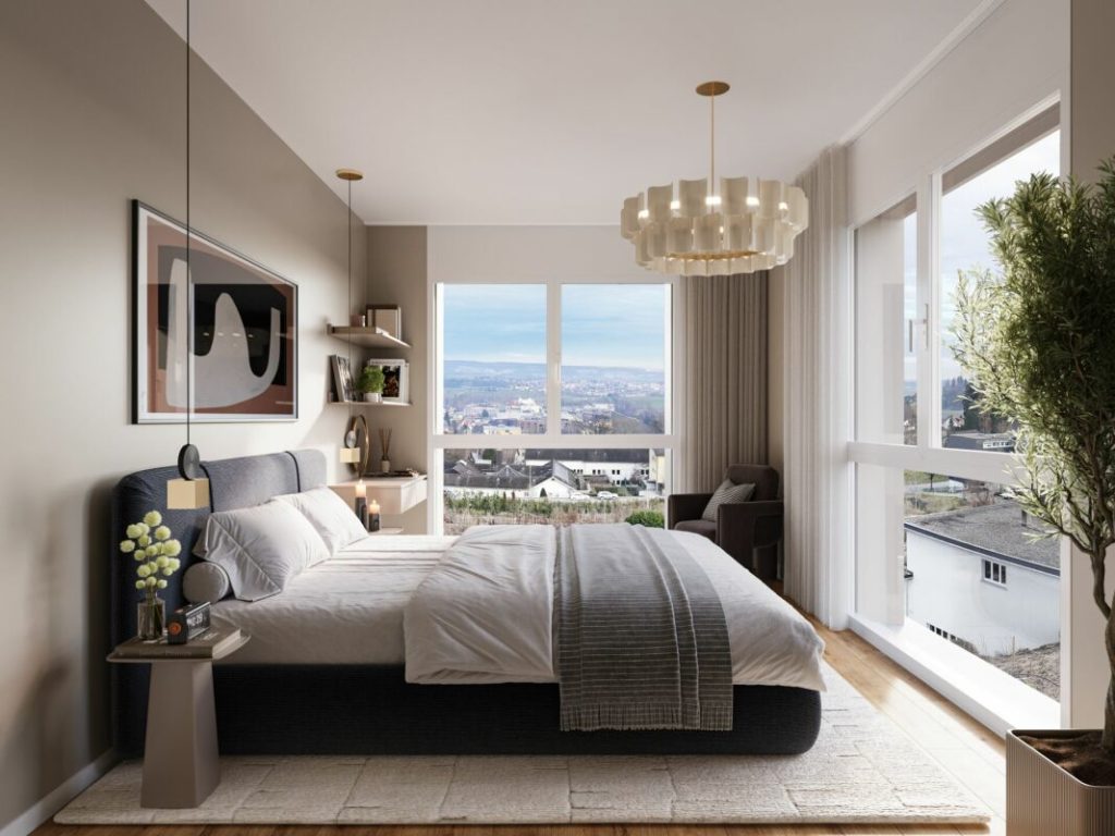 puro vivere: Ihr neues Zuhause mit Weitbllick - Schlafzimmer